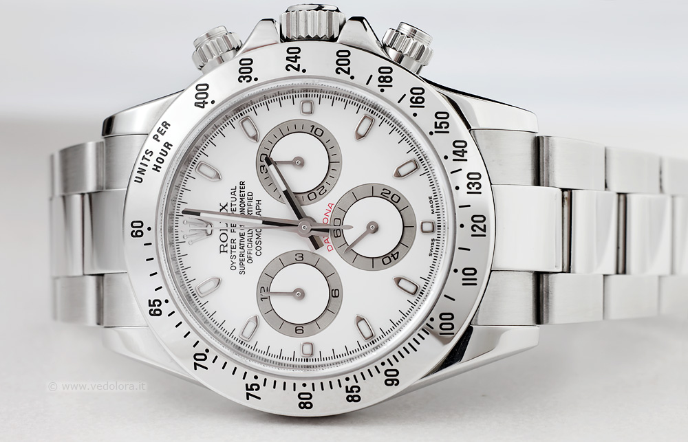 vendo Rolex Daytona acciaio ref. 116520
