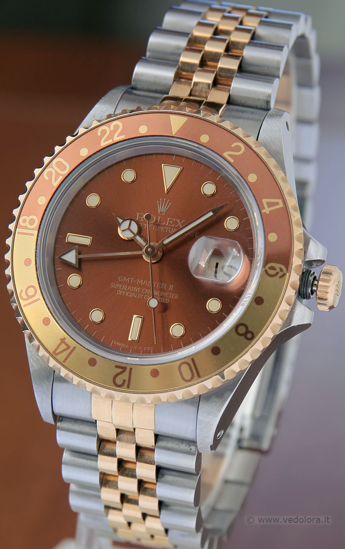vendo Rolex ref 16713 GMT-Master Occhio di tigre
