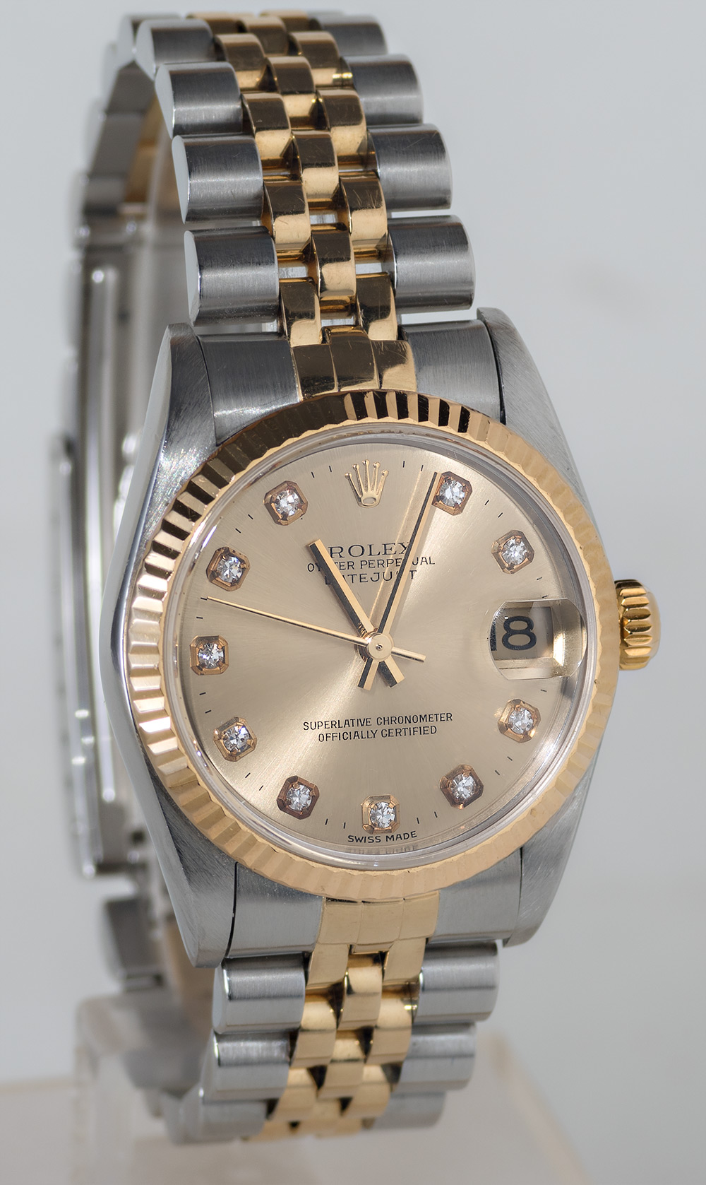 Vendo Rolex Oyster Perpetual Datejust ref 78273 quadrante brillanti